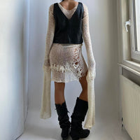 LEATHER VEST