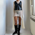 LEATHER VEST